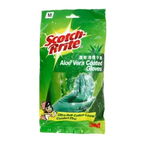 3M Scotchbrite Aloe Vera Gloves Size Medium