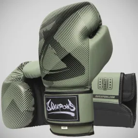 8 Weapons Hit Boxing Gloves Olive