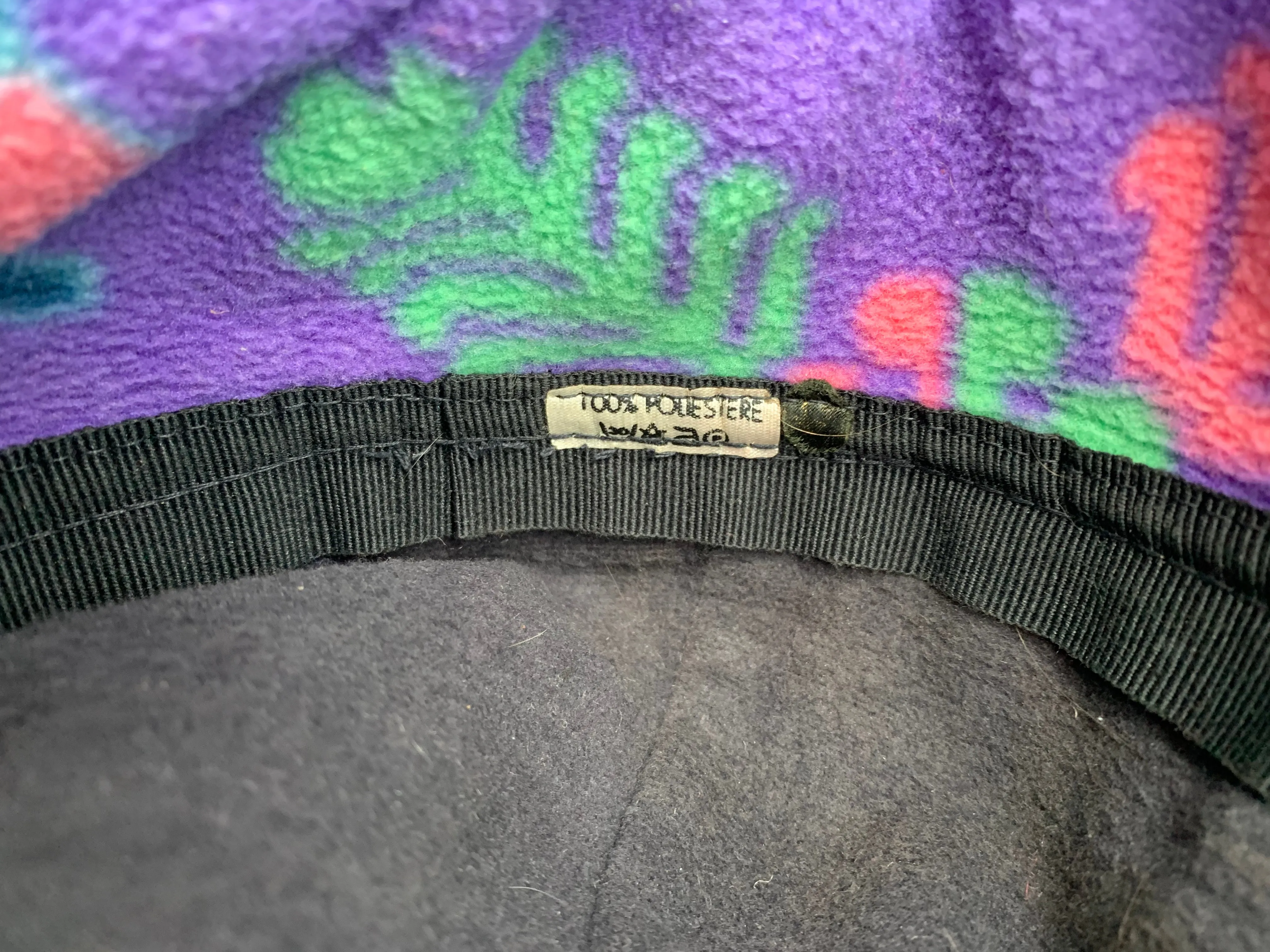 80s fleece cap