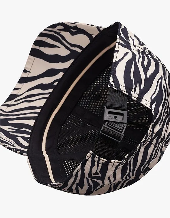 Addison Baseball Cap - Ivory Tiger