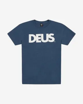 All Caps Tee - Navy