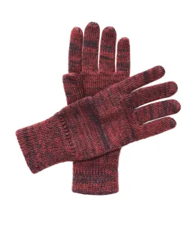 Alpaca Gloves - Pixel - Crimson