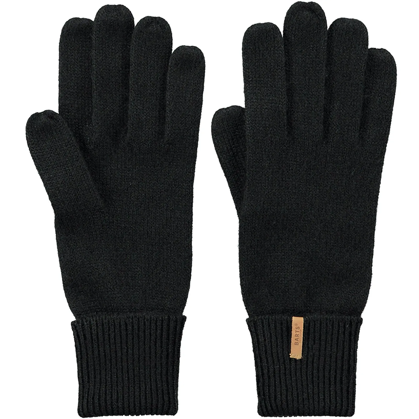 Barts Womens Stretchy Ribbed Cuff Gloves