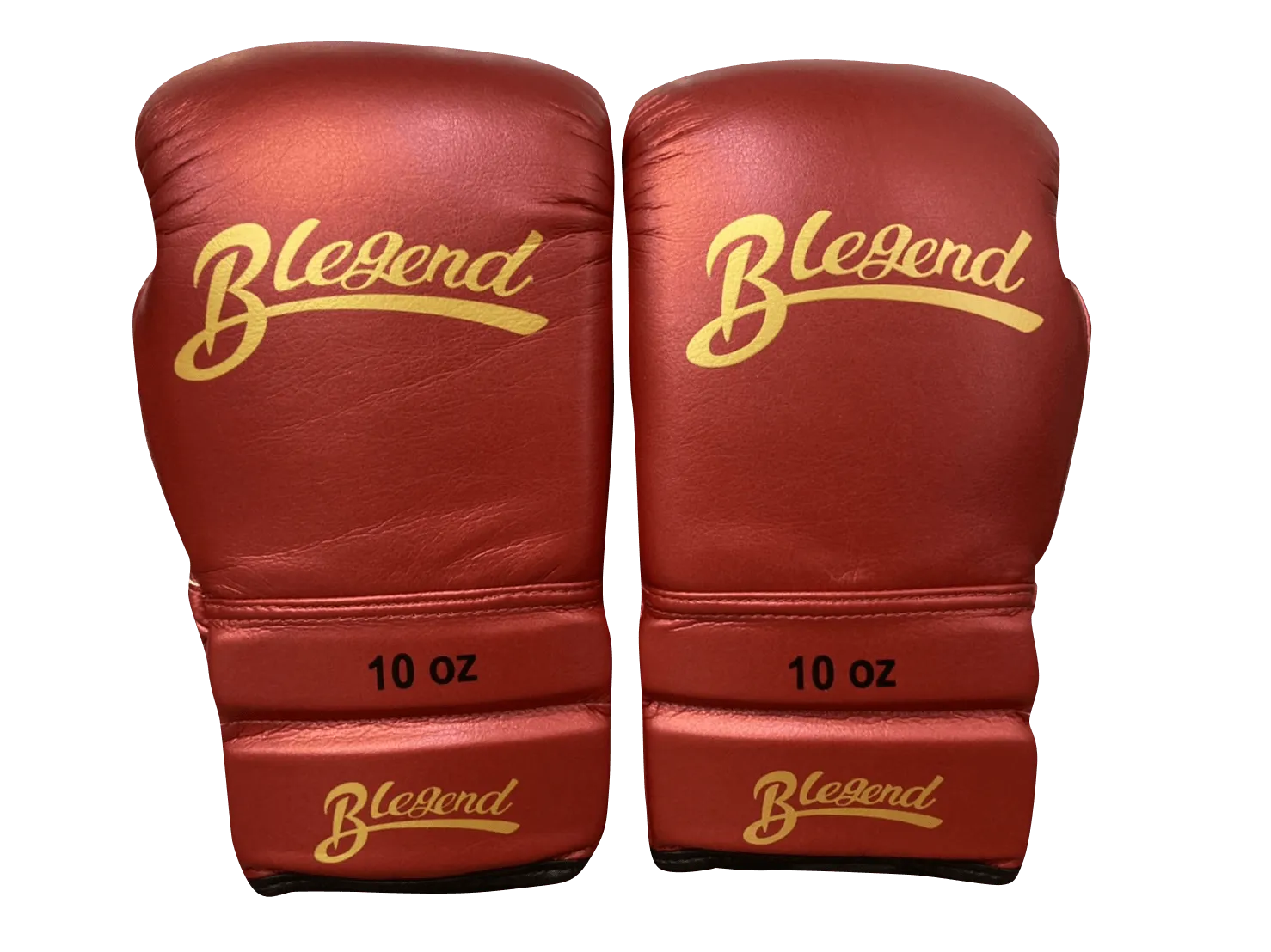 Blegend Boxing Gloves BGLLP Lace Up Red Shiny