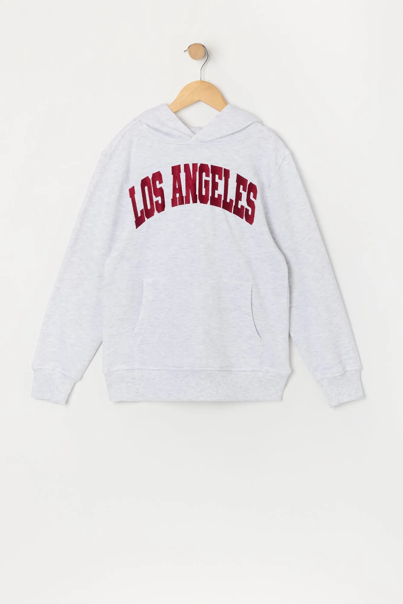 Boys Los Angeles Embroidered Fleece Hoodie