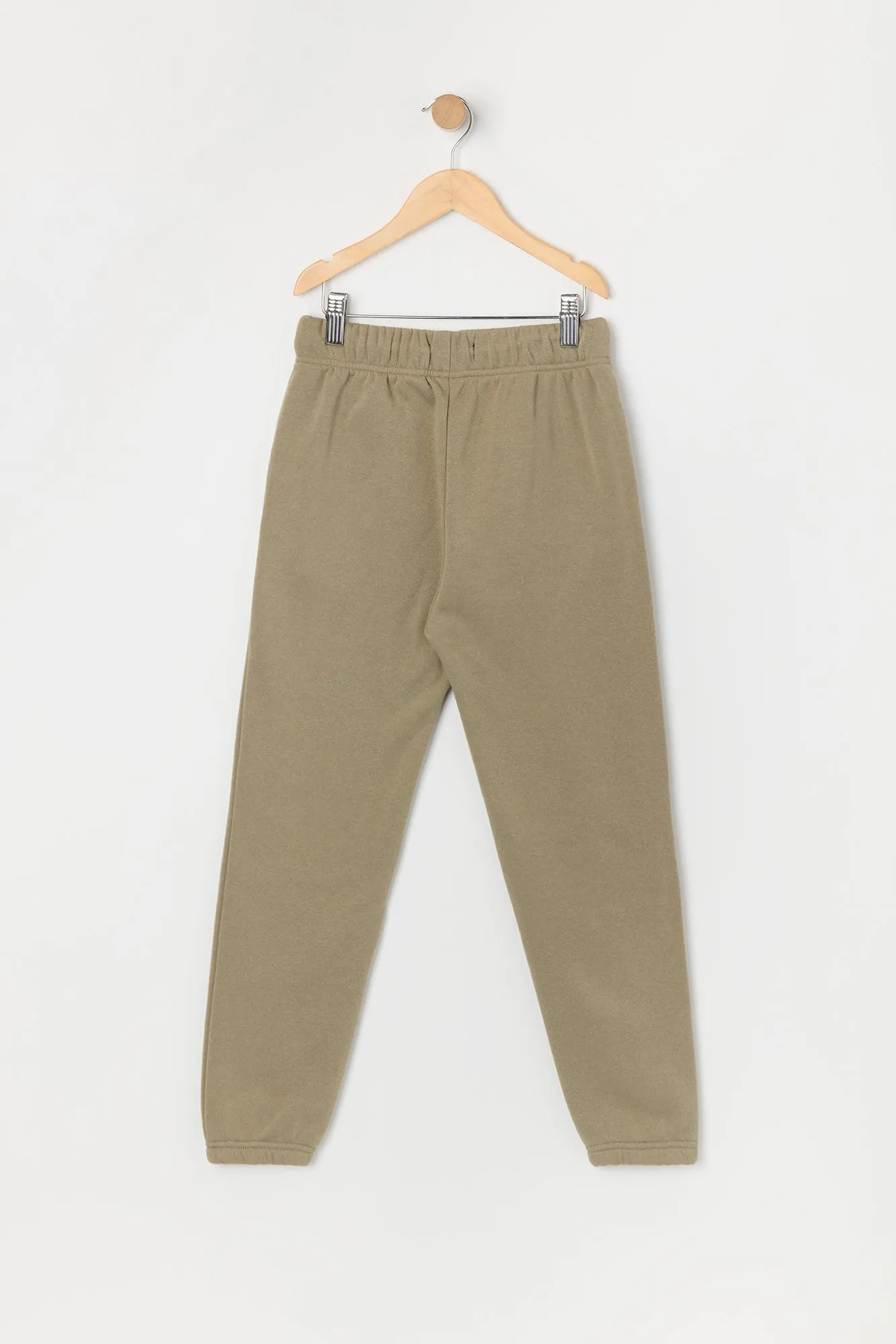 Boys Solid Fleece Jogger