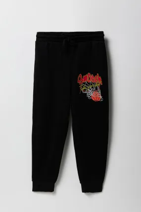 Boys Swoosh Graphic Fleece Jogger