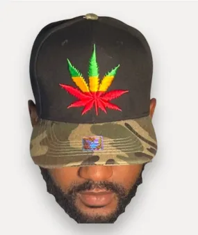 CAPS & SNAPBACKS JAMAICAN LEAF