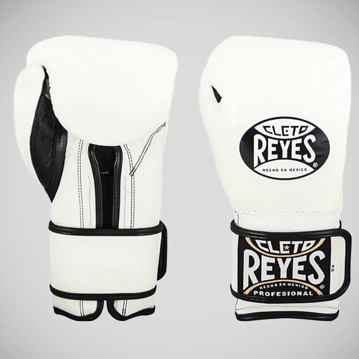 Cleto Reyes Velcro Boxing Gloves White