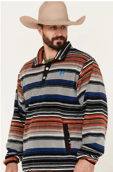 COWBOY HARDWARE SERAPE POLAR FLEECE ORANGE