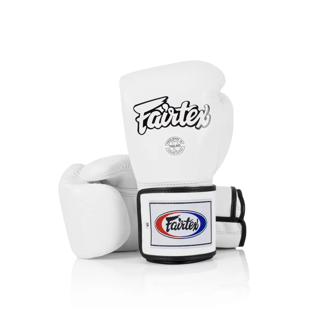 Fairtex BGV5 Boxing Gloves - Optimal Performance, White