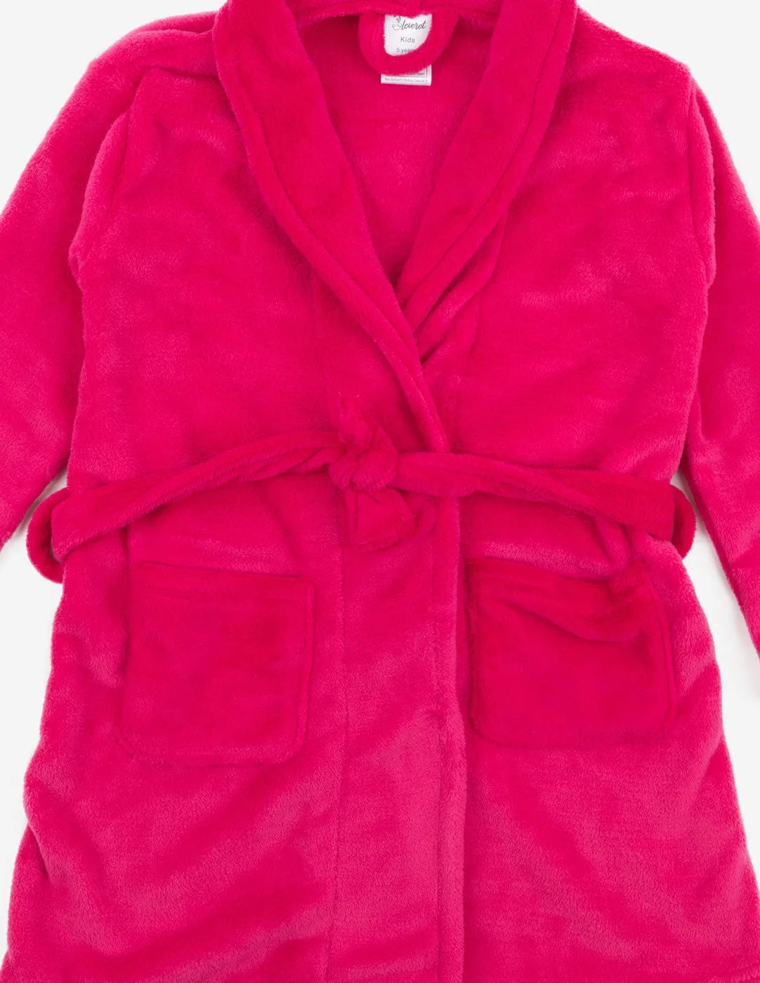 Fleece Shawl Collar Robe