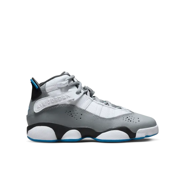 Jordan - Boy - GS 6 Rings - White/Dutch Blue/Particle Grey