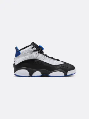 Jordan - Boy - GS 6 Rings - White/Game Royal/Black