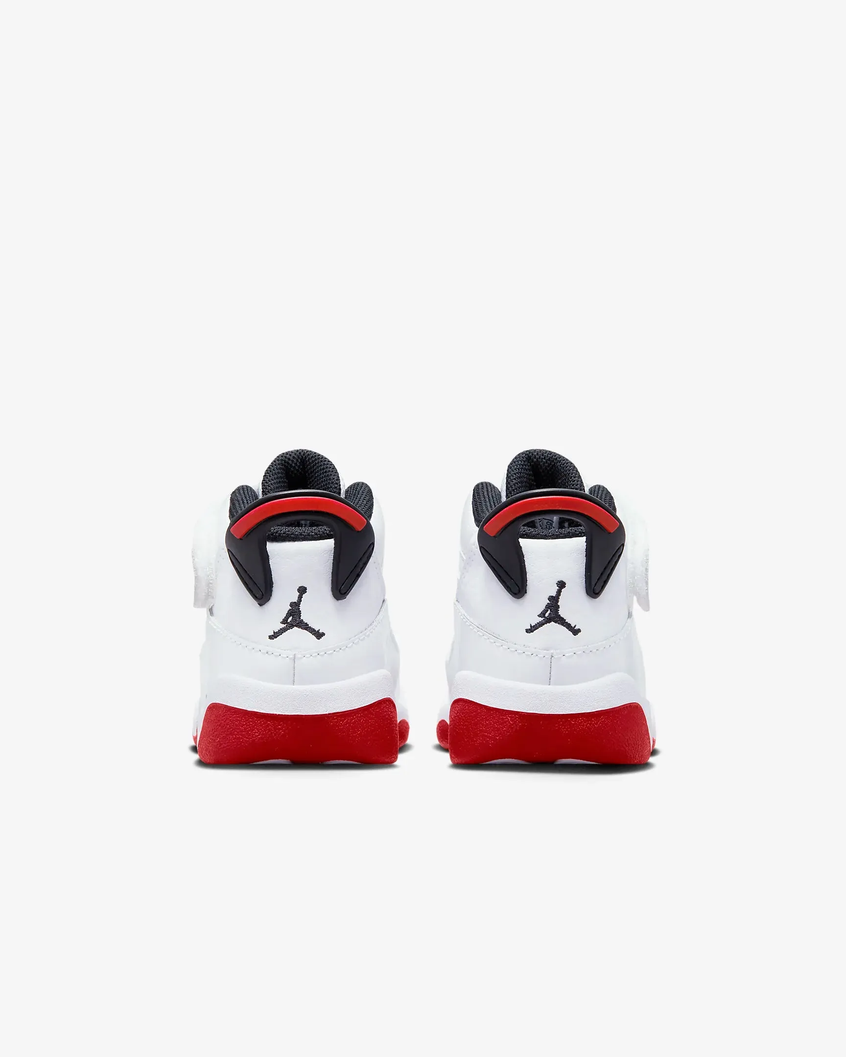 Jordan - Boy -  TD 6 Rings - White/University Red/Black