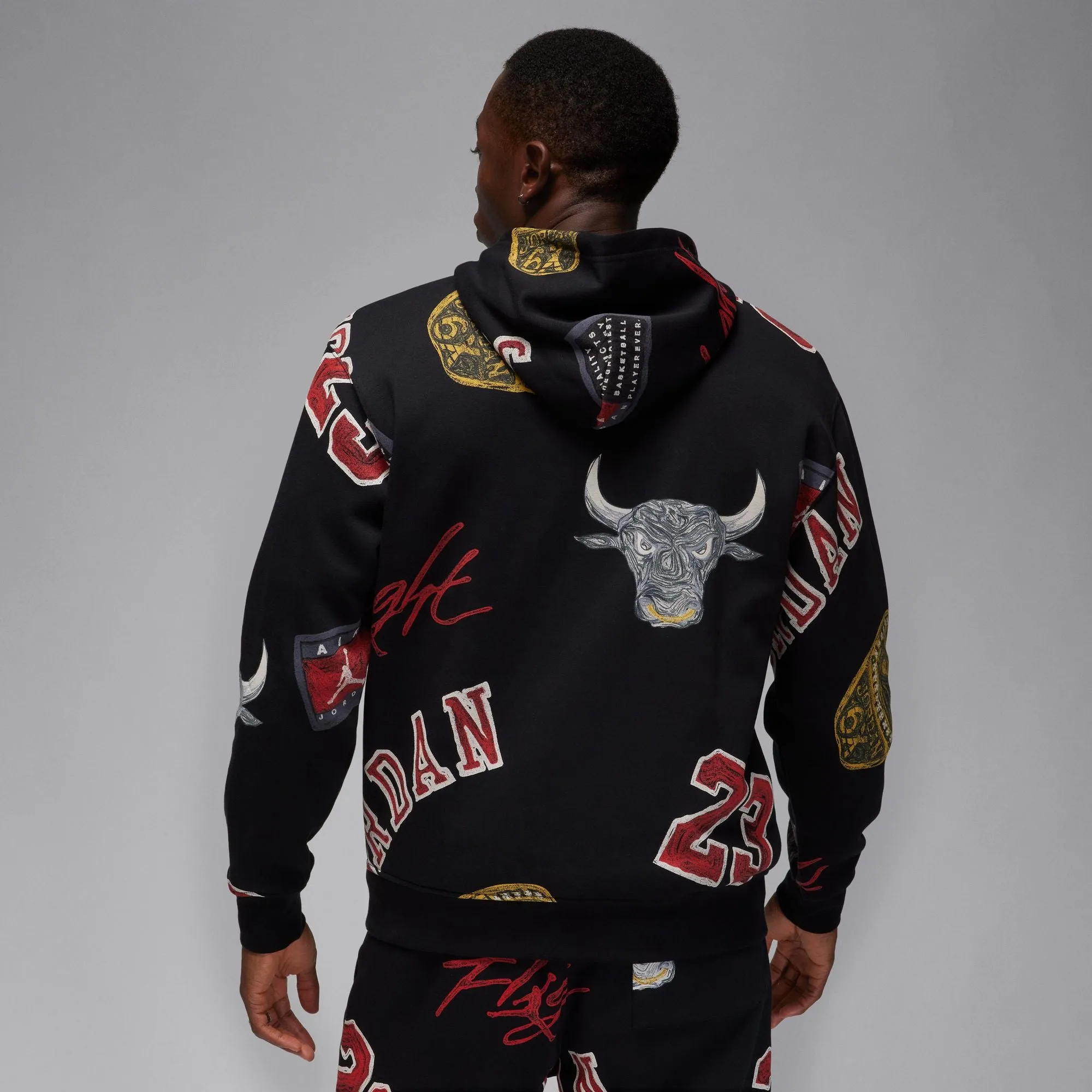 Jordan Brooklyn Fleece Hoodie 'Black/Sail'