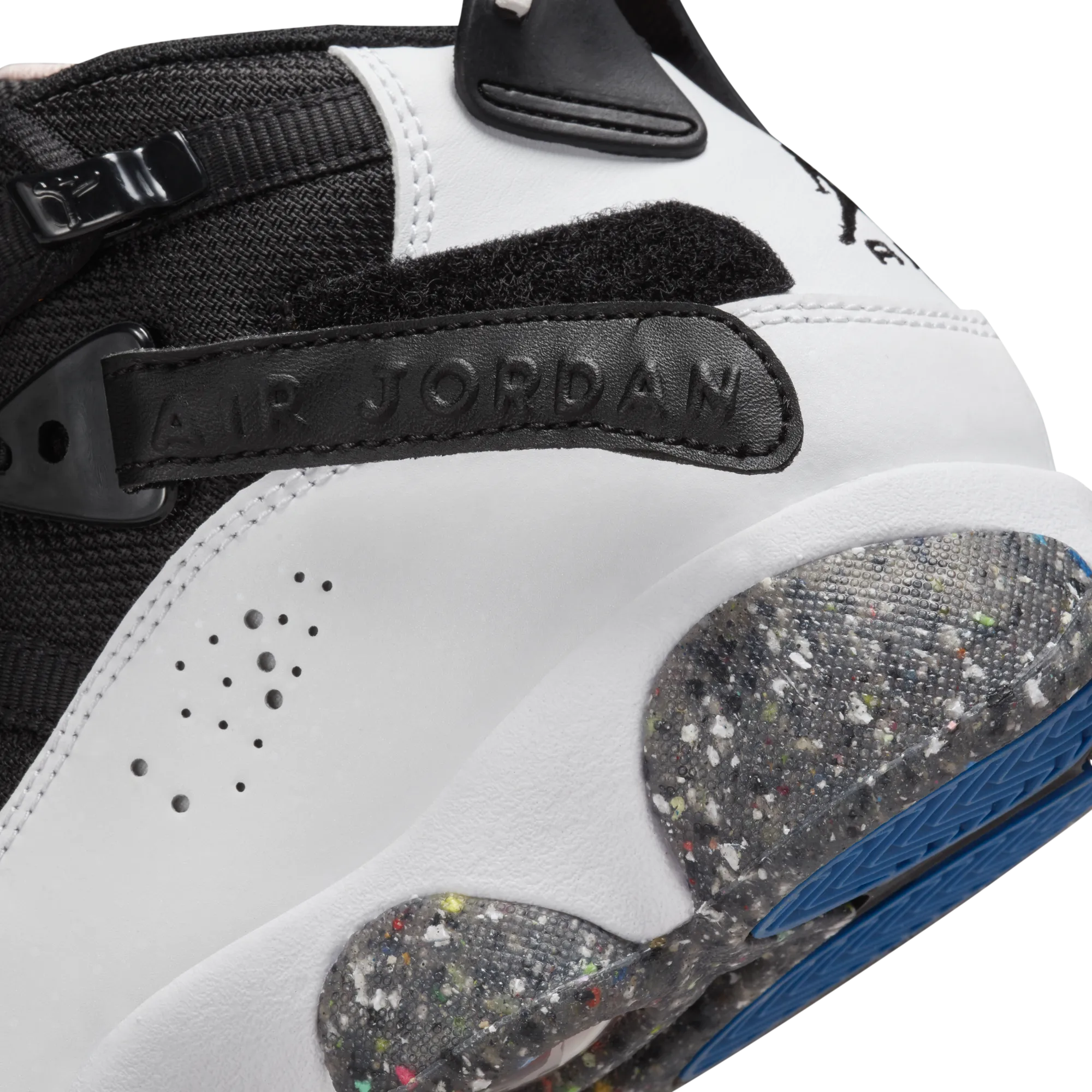 Jordan - Girl - GS 6 Rings - White/Black/Picante Red