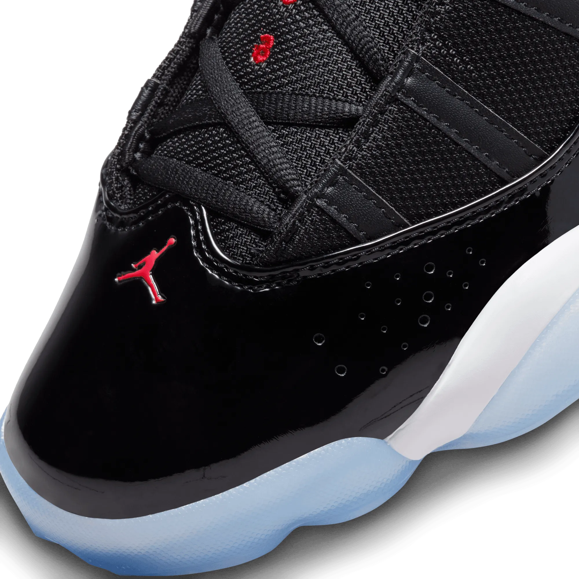 Jordan - Men - 6 Rings - Black/Gym Red