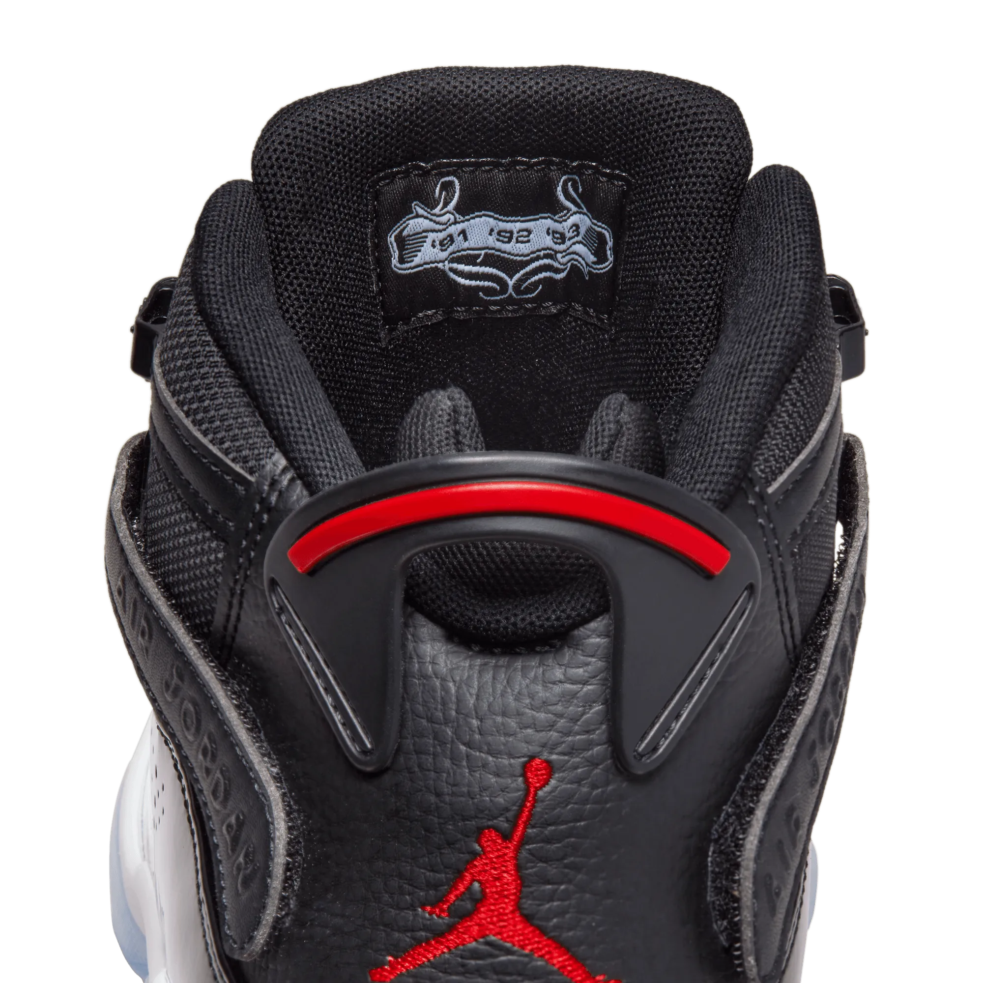 Jordan - Men - 6 Rings - Black/Gym Red