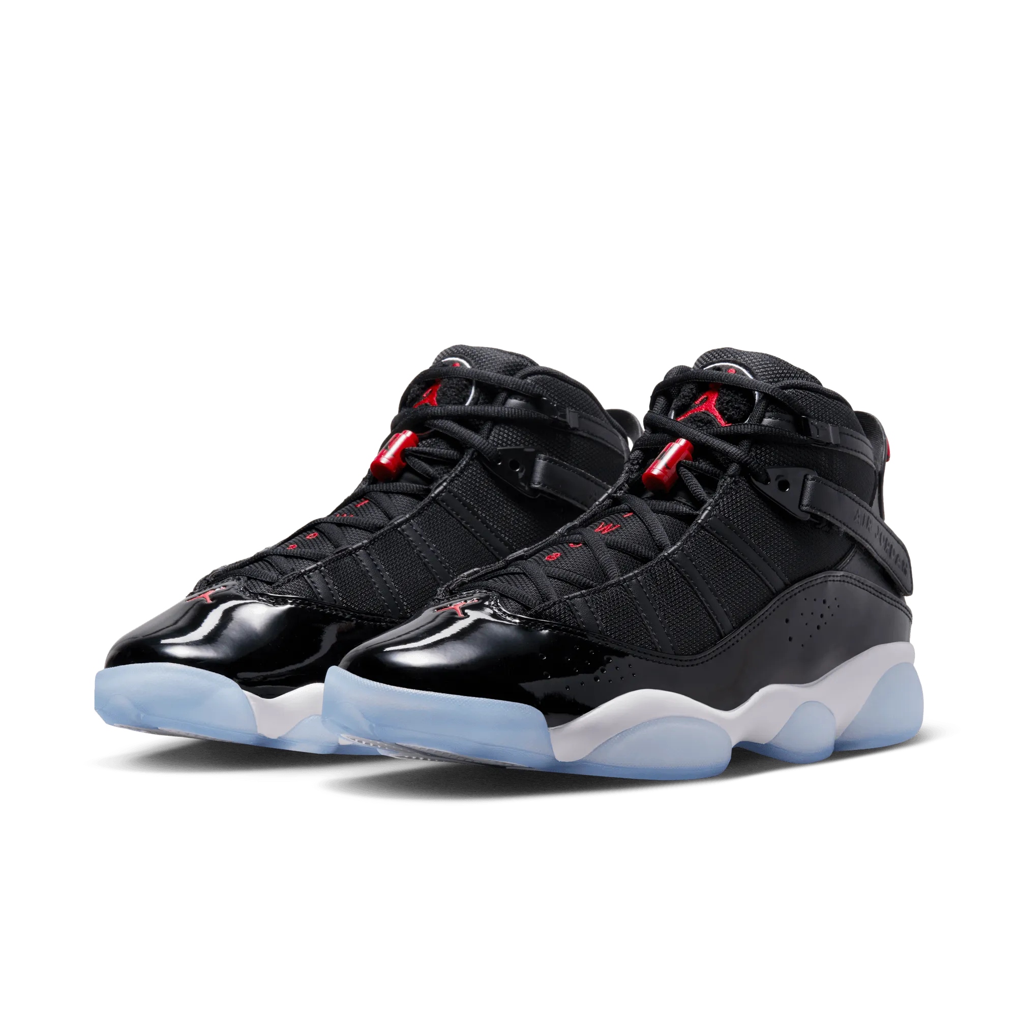 Jordan - Men - 6 Rings - Black/Gym Red