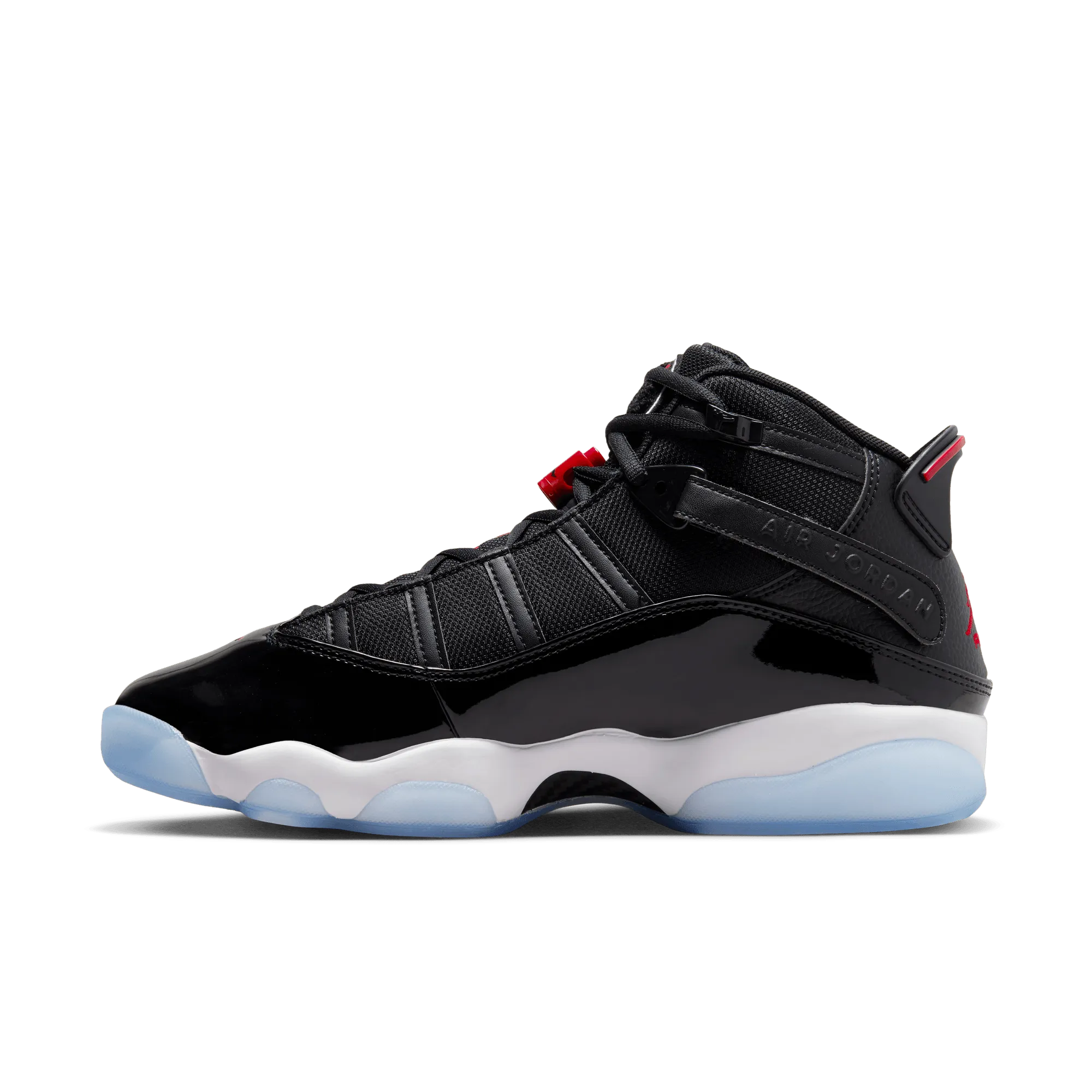 Jordan - Men - 6 Rings - Black/Gym Red