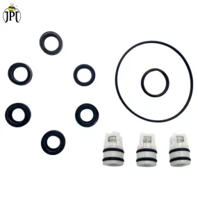 JPT Combo F8 Pressure Washer Head Pump O-Rings And Oil/Water Seal Set With Pressure Washer Valve Set