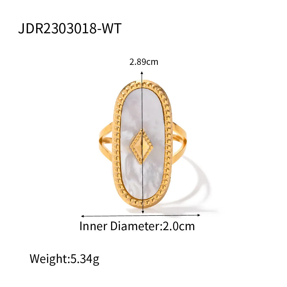 Just Lil Things Artificial Gold Rings JLTR0361