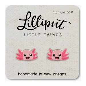 Lilliput Little Things Axolotl Earrings