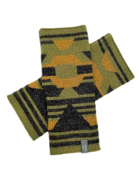 NEW! Alpaca Gloves - Incan - Olive