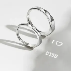 Rings with Reflective Message