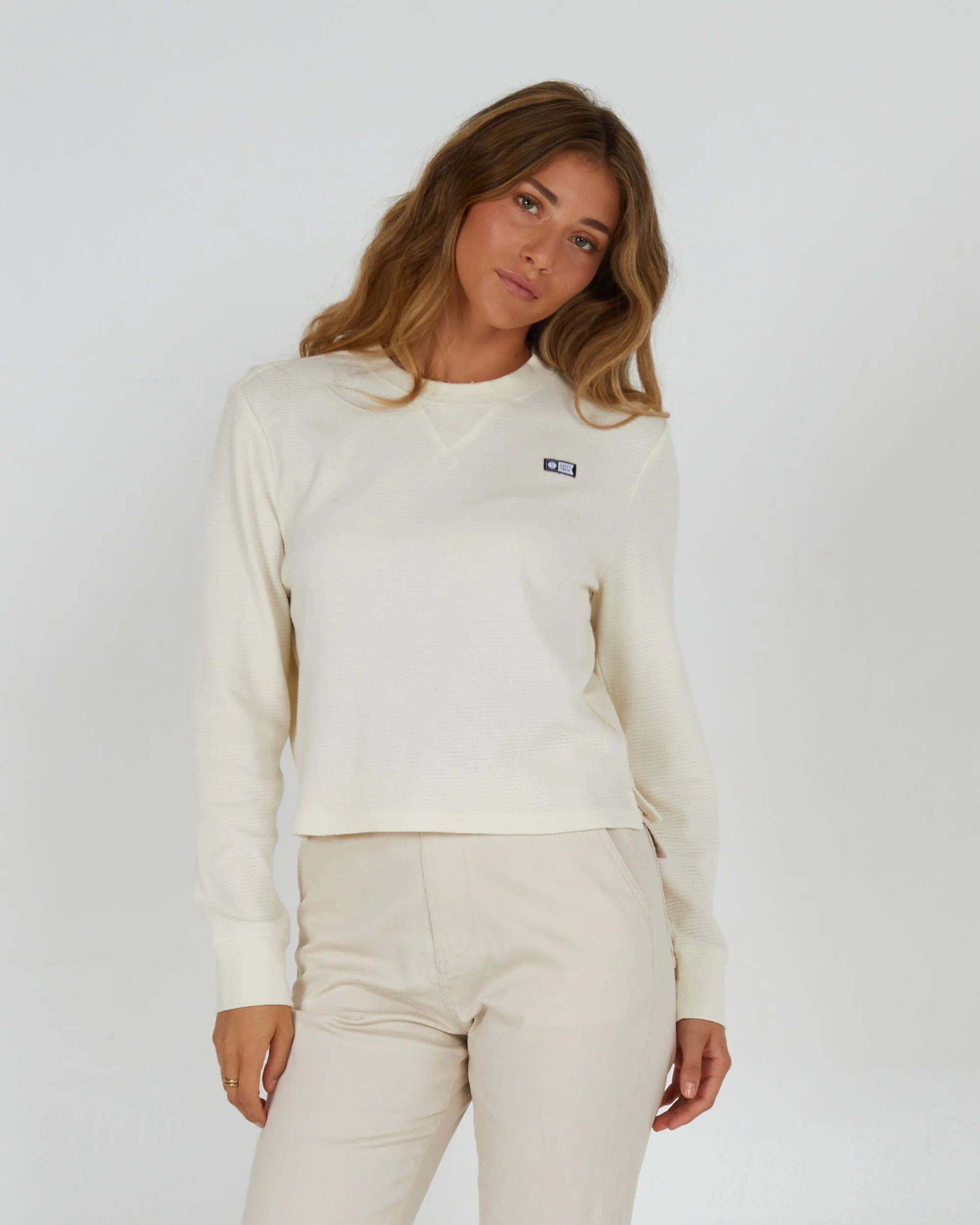 Seascape Off White L/S Thermal