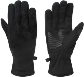 Spyder Black Gloves Core Conduct Touchscreen Compatible Palm Patch Glove