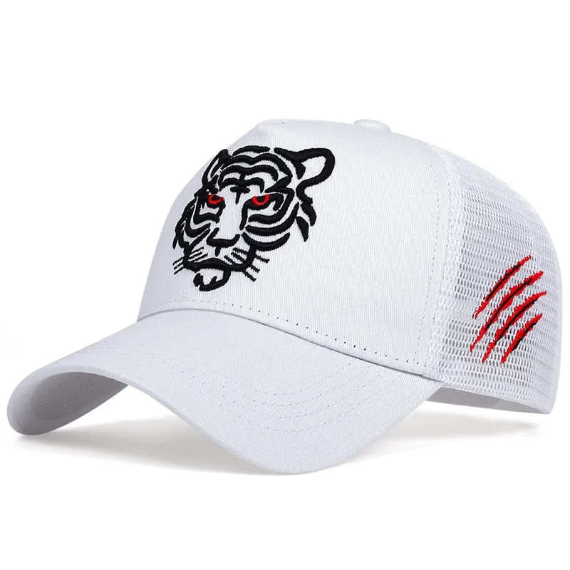 Unique Dangerous Tiger Caps