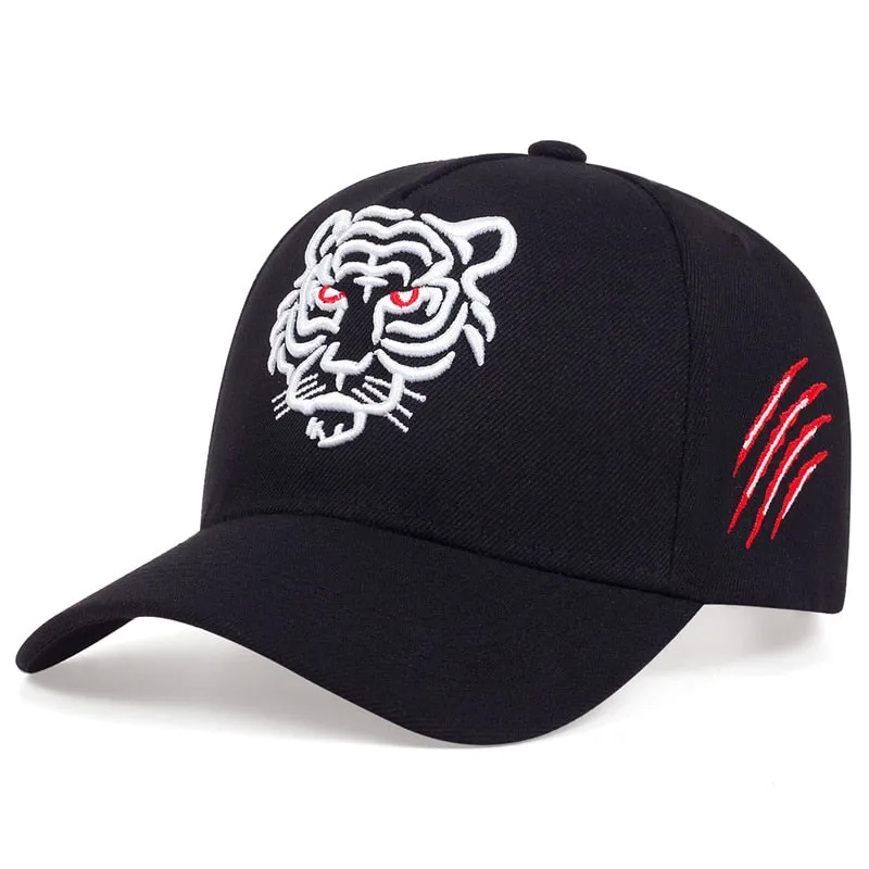 Unique Dangerous Tiger Caps